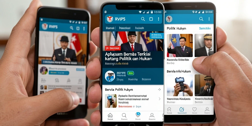 Tampilan antarmuka aplikasi RVIP5 yang informatif.