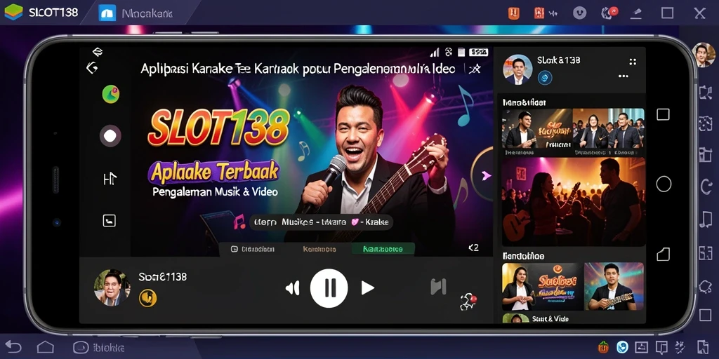 Antarmuka aplikasi SLOT138 yang menarik dan mudah digunakan.